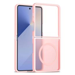  Samsung Galaxy Z Flip 7 Skal MagSafe Skin Touch Rosa - Teknikhallen.se