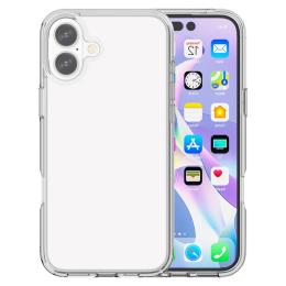  iPhone 17 Skal Shockproof Hybrid Transparent - Teknikhallen.se