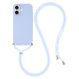  iPhone 17 Skal TPU Med Mobilsnöre Lila - Teknikhallen.se