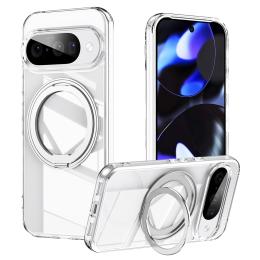  Google Pixel 10 / 10 Pro Skal MagSafe Kickstand Transparent - Teknikhallen.se