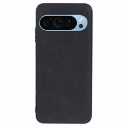  Google Pixel 10 / 10 Pro Skal Retro Läder Svart - Teknikhallen.se