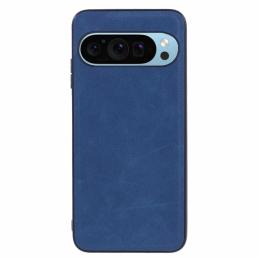  Google Pixel 10 / 10 Pro Skal Retro Läder Blå - Teknikhallen.se