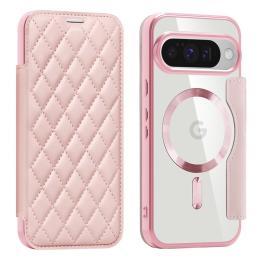  Google Pixel 10 / 10 Pro Fodral MagSafe Rhombus Rosa - Teknikhallen.se