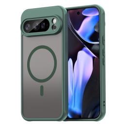  Google Pixel 10 Pro XL Skal MagSafe Hybrid Grön - Teknikhallen.se