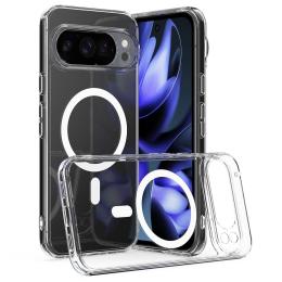  Google Pixel 10 Pro XL Skal MagSafe Hybrid Transparent - Teknikhallen.se