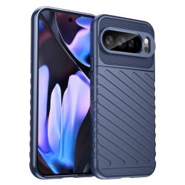  Google Pixel 10 Pro XL Skal Twill Textur Blå - Teknikhallen.se