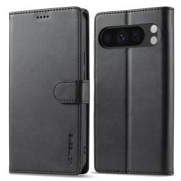 LC.IMEEKE LC.IMEEKE Google Pixel 10 Pro XL Fodral Läder Svart - Teknikhallen.se