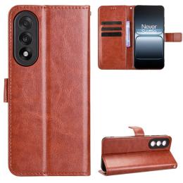  OnePlus Nord 5 5G Fodral Crazy Horse Läder Brun - Teknikhallen.se