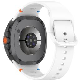  Galaxy Watch 8 46/44/40 mm Klockarmband Silkon Vit - Teknikhallen.se