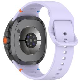  Galaxy Watch 8 46/44/40 mm Klockarmband Silkon Lila - Teknikhallen.se