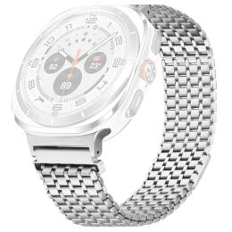  Galaxy Watch 8 46/44/40 mm Armband Magnetisk Loop Silver - Teknikhallen.se
