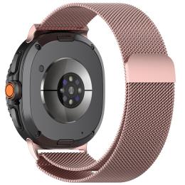  Galaxy Watch 8 46/44/40 mm Armband Milanese Loop Rosa - Teknikhallen.se