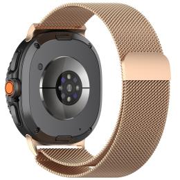  Galaxy Watch 8 46/44/40 mm Armband Milanese Loop Roséguld - Teknikhallen.se