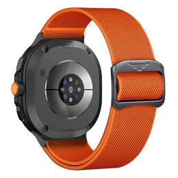 Galaxy Watch 8 46/44/40 mm Armband Justerbart Nylon Orange - Teknikhallen.se