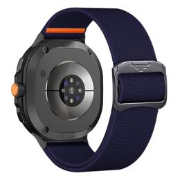  Galaxy Watch 8 46/44/40 mm Armband Justerbart Nylon Mörk Blå - Teknikhallen.se
