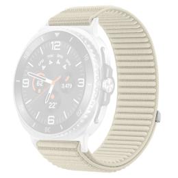  Galaxy Watch 8 46/44/40 mm Armband Nylon Loop Starlight - Teknikhallen.se