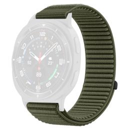  Galaxy Watch 8 46/44/40 mm Armband Nylon Loop Mörk Grön - Teknikhallen.se