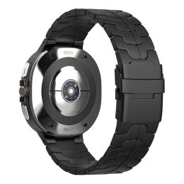  Samsung Galaxy Watch 8 46/44/40 mm Armband Metall Svart - Teknikhallen.se