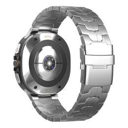  Samsung Galaxy Watch 8 46/44/40 mm Armband Metall Silver - Teknikhallen.se