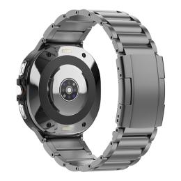  Samsung Galaxy Watch 8 46/44/40 mm Armband Metall Grå - Teknikhallen.se
