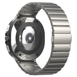  Samsung Galaxy Watch 8 46/44/40 mm Armband Metall Titanium - Teknikhallen.se