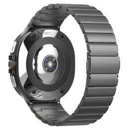  Samsung Galaxy Watch 8 46/44/40 mm Armband Metall Grå - Teknikhallen.se