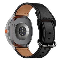 KALEBOL KALEBOL Galaxy Watch 8 46/44/40 mm Armband Äkta Läder - Teknikhallen.se