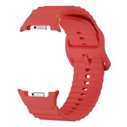 KALEBOL KALEBOL Galaxy Watch 8 46/44/40 mm Armband Wave Röd - Teknikhallen.se