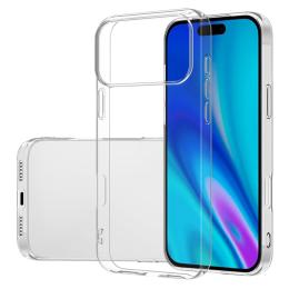  iPhone 17 Pro Skal Slim Fit TPU Transparent - Teknikhallen.se