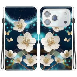  iPhone 17 Pro Fodral Med Tryck Blommor - Teknikhallen.se