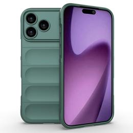  iPhone 17 Pro Skal Magic Shield Grön - Teknikhallen.se