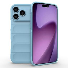  iPhone 17 Pro Skal Magic Shield Blå - Teknikhallen.se