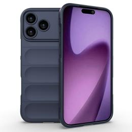  iPhone 17 Pro Skal Magic Shield Mörk Blå - Teknikhallen.se