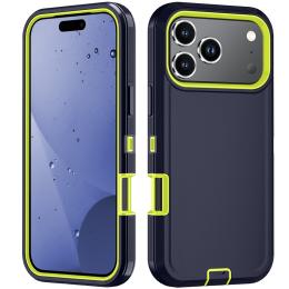  iPhone 17 Pro Skal Extreme Shockproof Hybrid Blå - Teknikhallen.se