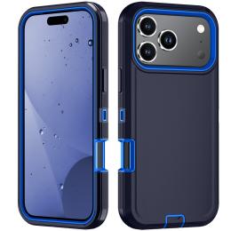  iPhone 17 Pro Skal Extreme Shockproof Hybrid Blå - Teknikhallen.se