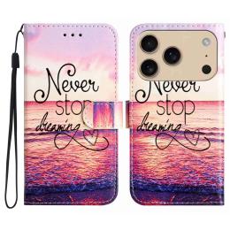 iPhone 17 Pro Max Fodral Med Tryck Never Stop Dreaming - Teknikhallen.se