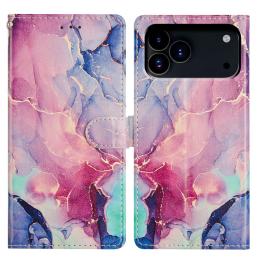 iPhone 17 Pro Max Fodral Med Tryck Rosa Marmor - Teknikhallen.se