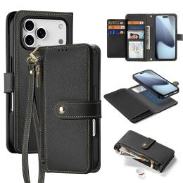 DUX DUCIS DUX DUCIS iPhone 17 Pro Max 2in1 Magnet Fodral Lawa Series Svart - Teknikhallen.se