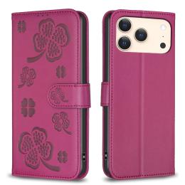  iPhone 17 Pro Max Fodral Med Blommigt Tryck Rosa - Teknikhallen.se