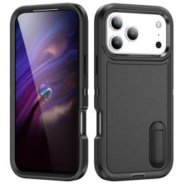  iPhone 17 Pro Max Skal Extreme Shockproof Hybrid Svart - Teknikhallen.se