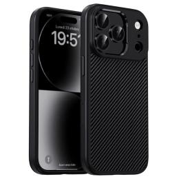 IPAKY IPAKY iPhone 17 Pro Max Skal TPU Kolfiber Textur Svart - Teknikhallen.se