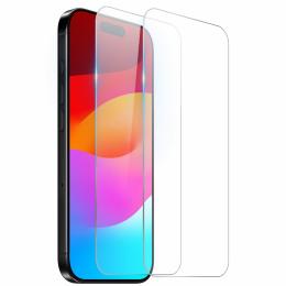NORTHJO NORTHJO iPhone 17 Pro Max 2-PACK Skärmskydd Härdat Glas - Teknikhallen.se