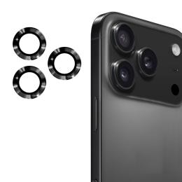 ENKAY ENKAY Phone 17 Pro Max / 17 Pro Linsskydd Härdat Glas Svart - Teknikhallen.se