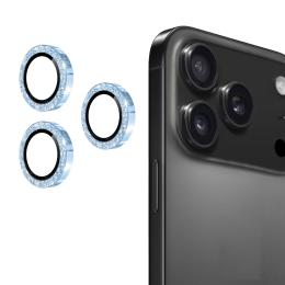 ENKAY ENKAY Phone 17 Pro Max / 17 Pro Linsskydd Glitter Blå - Teknikhallen.se