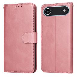  iPhone 17 Air Fodral Läder Roséguld - Teknikhallen.se