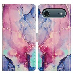  iPhone 17 Air Fodral Med Tryck Rosa Marmor - Teknikhallen.se