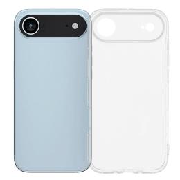  iPhone 17 Air Skal Shockproof TPU Transparent - Teknikhallen.se