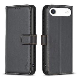BINFEN BINFEN iPhone 17 Air Fodral Läder Svart - Teknikhallen.se