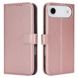  iPhone 17 Air Fodral Läder Roséguld - Teknikhallen.se