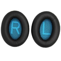  Öronkuddar För Bose QuietComfort / 35 / 25 Läder Svart - Teknikhallen.se